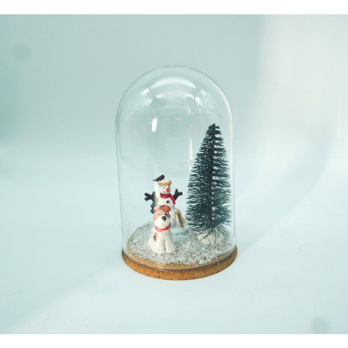 Cloche de Noel Fox Terrier 
