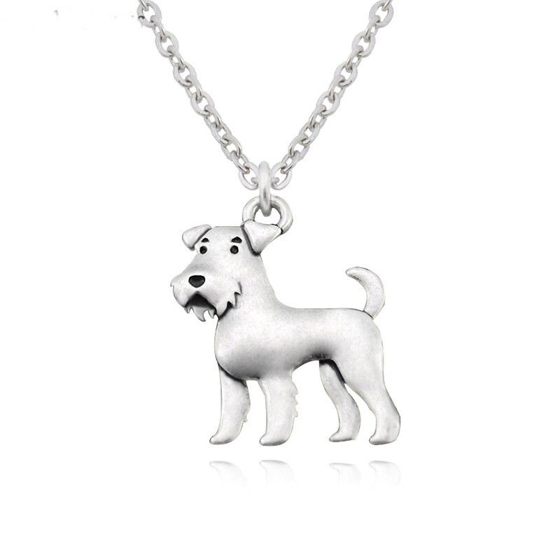Pendentif avec chaine Fox Terrier 